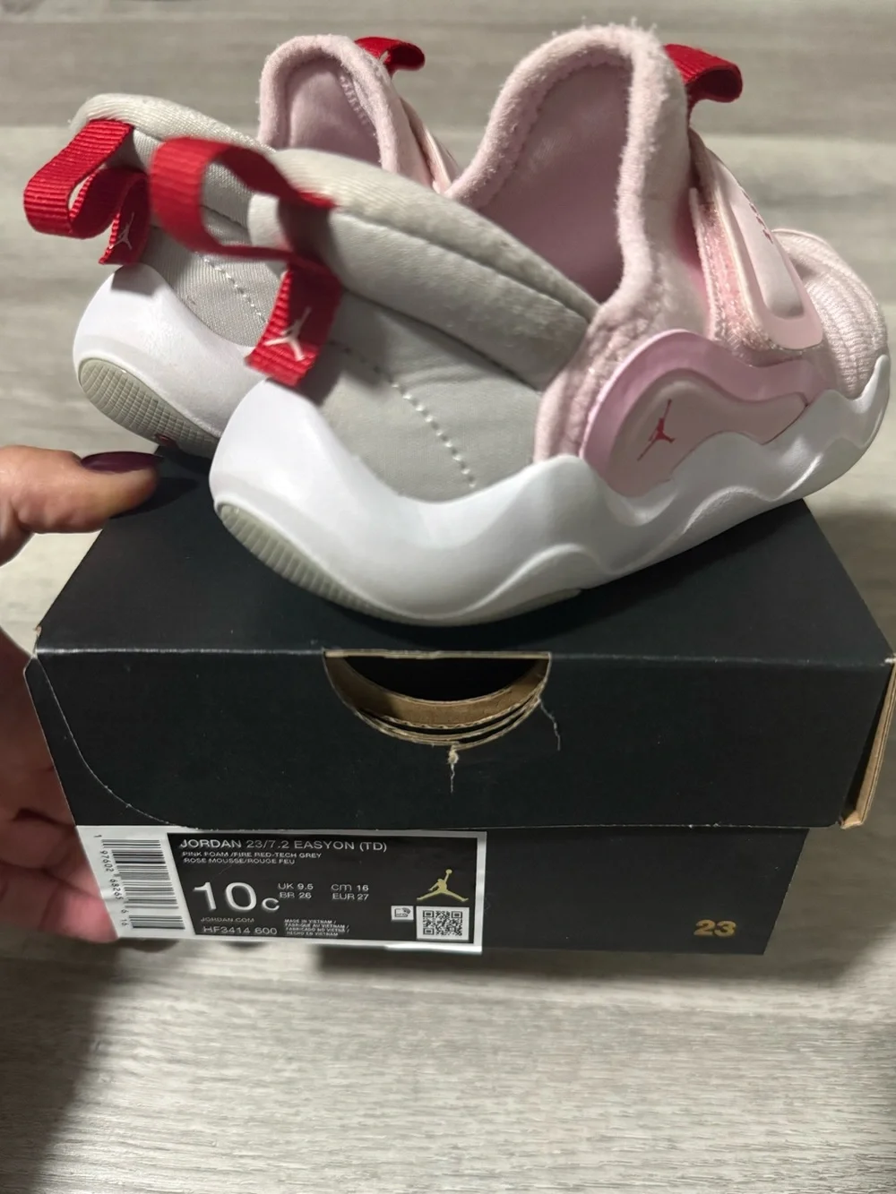 Toddler Jordan 23/7 Easy On Sneakers
